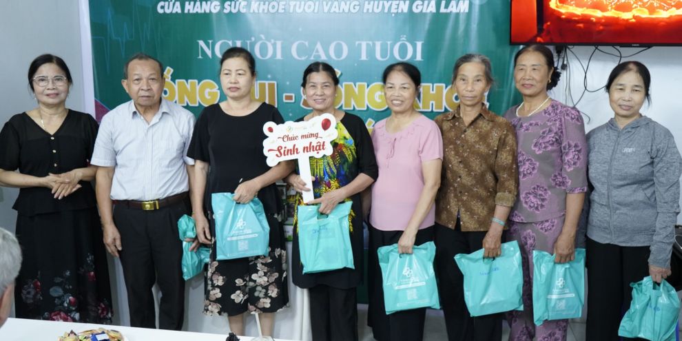 Cửa Hàng Sức Khỏe Tuổi Vàng Gia Lâm Mừng Sinh Nhật 1 Tuổi: Hành Trình Gieo Mầm Niềm Tin, Vun Đắp Sức Khỏe Cộng Đồng Bền Vững